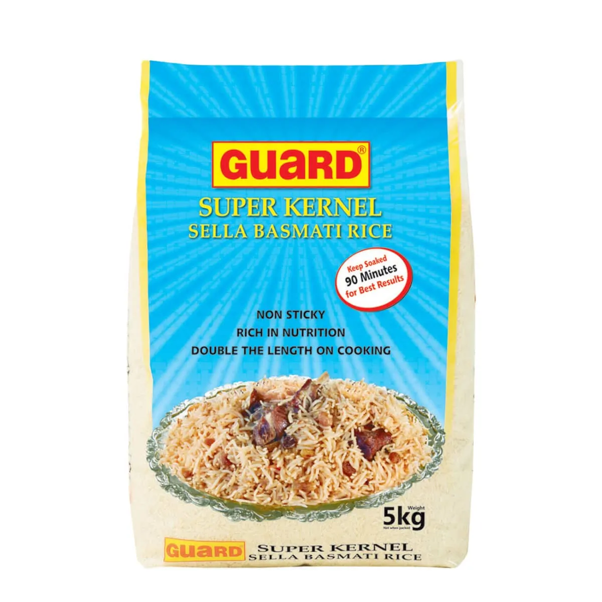 Guard Super Kernel Sella Basmati Rice 5kg