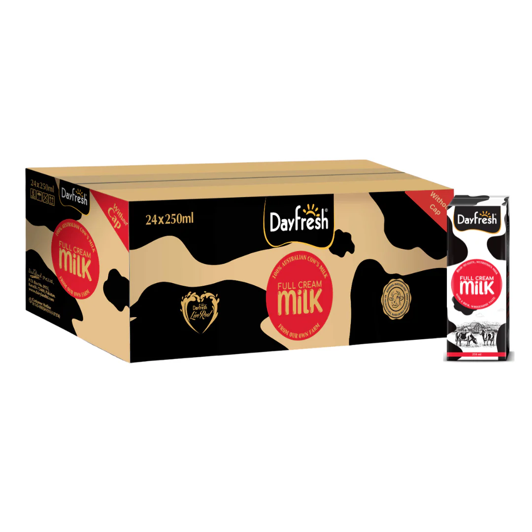 Day Fresh Full Cream Milk 250ml (Pack of 24)