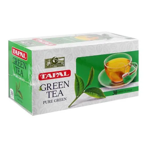 Tapal Pure Green Green Tea Bags 30-Pack