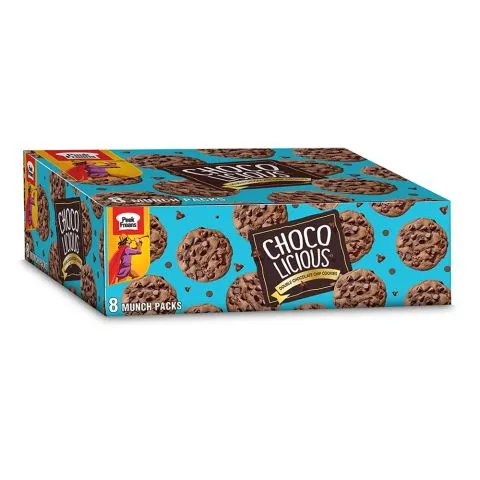 Peek Freans Chocolicious Double Chocolate Chip, 8-Munch Pack
