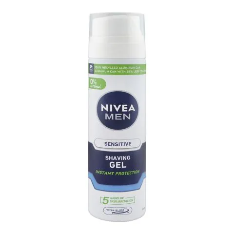 Nivea Men Sensitive Shaving Gel, 200ml