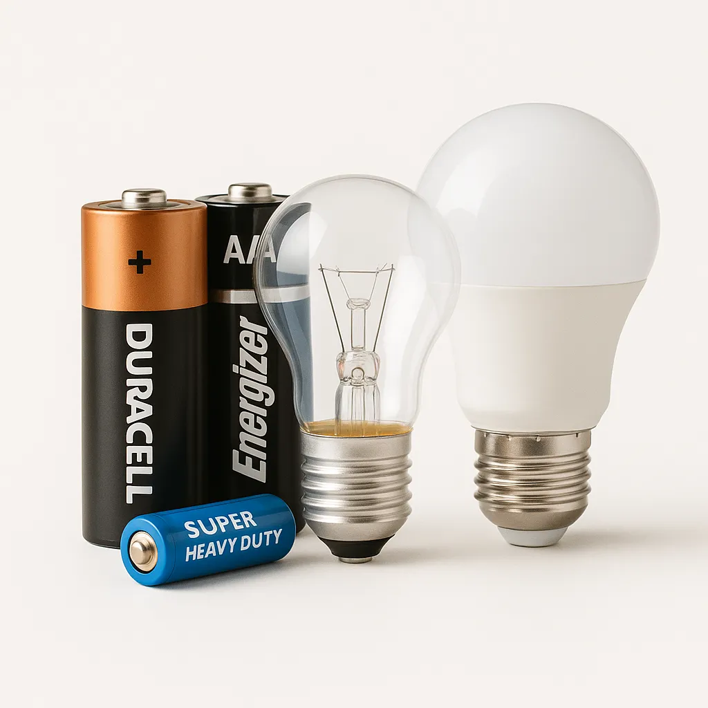 Batteries & Light Bulbs